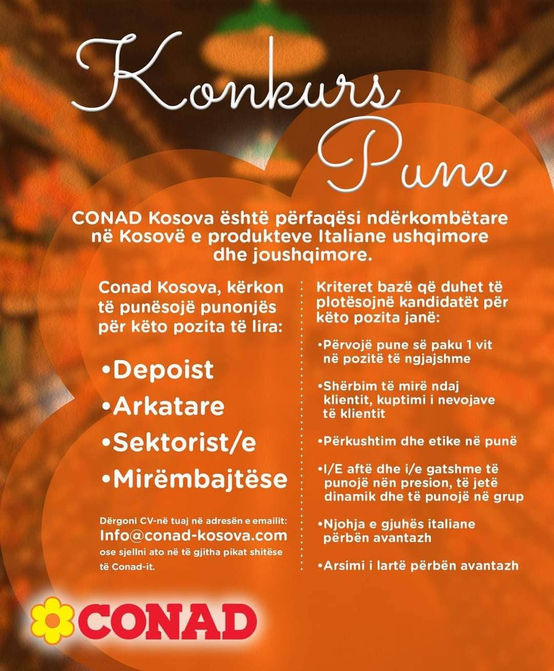 Depoist, Arkatare, Sektorist/e, Mirëmbajtëse